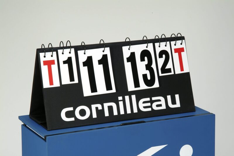 Table tennis scoreboard