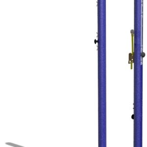 Competition socketed volleyball posts