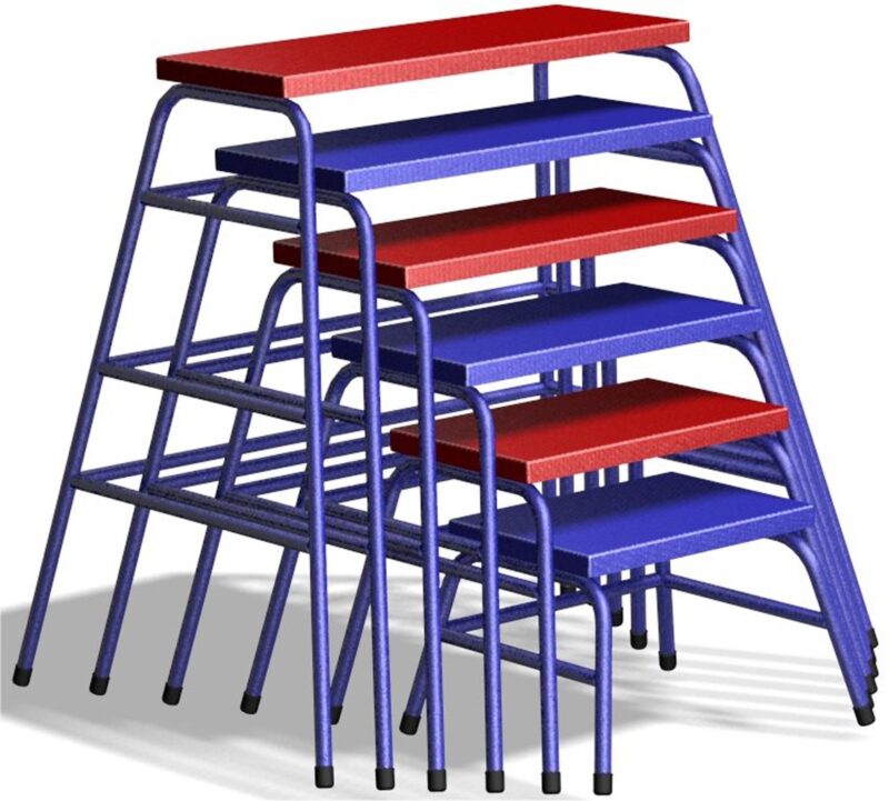 Padded nesting tables