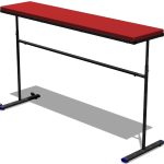 Trampoline dividing mat